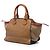 Borsa Harcourt Burberry in pelle marrone e tela House Check - vista 2
