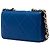 Chanel Blue Quilted Lambskin 19 Wallet On Chain - Ansicht 2