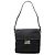 Baguette Fendi Blue Canvas FF Marble Mamma Forever Blu navy