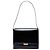 Borsa a tracolla Le 90 in vernice nera Saint Laurent Nero