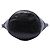 Borsa bucket Chanel CC in pelle d'agnello nera Nero - vista 3