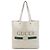 Tote Gucci in pelle di vitello marrone con logo Beige