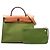 Hermès Green Toile Herbag Zip 31 Grün Olivgrün - Ansicht 7