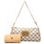 Louis Vuitton White Damier Azur Eva Bianco - vista 7