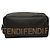 Necessaire Fendi in nylon nero con logo