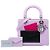 Dior Purple Medium Calfskin Pockets Lady Dior Roxo - vista 6