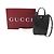 Borsa Satchel Gucci Super Mini in pelle di vitello nera con logo GG impresso Nero - vista 13