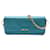 Borsa a tracolla Prada Blue Saffiano Lux Chain Turchese