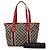 Bolso Tote Gucci Jolicoeur de lona GG marrón Castaño Marrón claro - vista 7