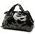 Borsa Gucci Hysteria in vernice nera Nero - vista 2