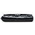 Clutch de aba acolchoada em verniz preto Chanel CC com corrente - vista 3