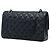 Chanel Black Medium Classic Caviar Double Flap Negro - vista 2