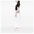 Bottega Veneta Mini Borsa a Tracolla Bulb in Nappa Intrecciato Bianca Bianco Bianco sporco - vista 5