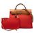 Hermès Orange Toile Herbag Zip 31 Arancione - vista 7