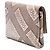 Burberry Gold Embossed Grain Check Leather Langley Crossbody Golden - view 2