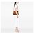 Borsa Satchel Paraty Chloé in pelle marrone Medium - vista 6