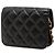 Pouch Chanel Black Mini CC Quilted Lambskin Pearl Crush con catena Nero - vista 2