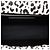 Saint Laurent White Small Calfskin Leopard Print Monogram Kate Crossbody Bianco - vista 4