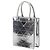 Tote Triangle Prada in pelle Spazzolato metallizzata argento - vista 2