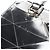 Tote Triangle Prada in pelle Spazzolato metallizzata argento - vista 9
