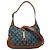 Gucci Borsa a tracolla Jackie 1961 Small in denim blu GG