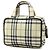 Burberry Yellow House Check Canvas Handtasche Gelb - Ansicht 2