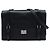 Double Borsa a tracolla Prada Black Lux Calf con patta doppia Nero