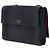 Double Borsa a tracolla Prada Black Lux Calf con patta doppia Nero - vista 2