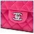 Chanel Pink Medium Classic Lambskin Double Flap Rosa - vista 5