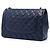 Chanel Blue Jumbo Classic Caviar Double Flap Blu scuro - vista 2
