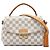 Louis Vuitton White Damier Azur Croisette Bianco