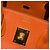 Hermès Orange Togo Birkin Retourne 35 Arancione - vista 5