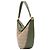 Bolso Luna Hobo LOEWE de lona Anagram verde - vista 2