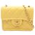Chanel Yellow Mini Quilted Caviar Sweet Flap Giallo