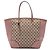 Bolsa Bree Gucci em tela GG bege e couro