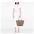 Bolsa Bree Gucci em tela GG bege e couro - vista 6