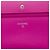 Chanel CC Wallet On Chain aus rosa Lackleder, diamantgesteppt Pink - Ansicht 5