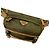 Bolsa Messenger Prada em Re-Nylon com acabamento em camurça marrom Caqui