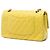 Chanel Yellow Medium Classic Lambskin Double Flap Giallo - vista 2