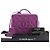 Chanel Vanity Case Piccolo CC Filigree in Pelle Caviar Viola Porpora - vista 14