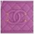 Chanel Vanity Case Piccolo CC Filigree in Pelle Caviar Viola Porpora - vista 7