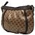 Gucci Beige GG Crystal Abbey D Ring Crossbody-Tasche - Ansicht 2