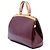 Louis Vuitton Red Monogram Vernis Brea GM Rosso Bordò - vista 2