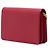 Cartera con cadena Prada Red Saffiano Lux con cierre de solapa Roja - vista 2