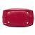 Borsa Prada Red Small Saffiano Square Bauletto Rosso - vista 3