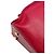 Saint Laurent Red Small Leather Monogram Downtown Cabas Satchel Rot - Ansicht 6