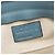 Borsa a tracolla LOEWE Blue Leather Anagram T Pouch Blu chiaro - vista 5