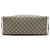 Padlock Bolso Tote Gucci Beige Medium GG Supreme con Candado - vista 3