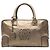 LOEWE Amazona 35 in pelle metallizzata oro D'oro