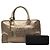 LOEWE Amazona 35 in pelle metallizzata oro D'oro - vista 9